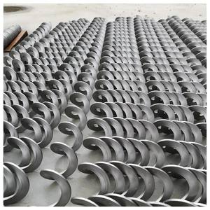 Aşınmaya dayanıklı Spiral bıçak ile iyi satış paslanmaz çelik helisel uçuş vidalı konveyör yeni durum rulman - Product Image 2