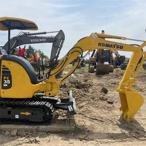 Excavadoras Usadas KOMATSU 35 PC35 PC35MR de 3.5 Toneladas, Miniexcavadora de <span class=keywords><strong>Segunda</strong></span> <span class=keywords><strong>Mano</strong></span>, Tractor Original de Japón con Certificación EPA/CE - Product Image 5