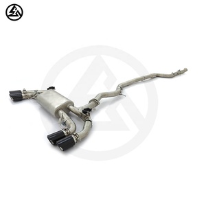 Système d'échappement CSZ Valvetronic Catback pour <span class=keywords><strong>BMW</strong></span> G20 320E/<span class=keywords><strong>330E</strong></span> B48 2.0T silencieux à soupape 304 acier inoxydable 1.5mm d'épaisseur Quad Tips - Product Image 2