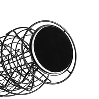 Vente directe en usine, nouveau fil de fer, carrousel contient 30 capsules de café, support de tour de capsules de café