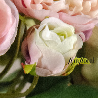 FONG IAN 76cm Rozen Spray Kunstbloemen Zijden Bloem Handgemaakte Kunstbloemen Multi-Head Realistische Bloemen Multi-head Rozen