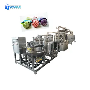 automatic center filled lollipop making machine small lollipop depositor machine