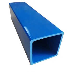 Factory Price PVC Rectangular Tube 25mm 50mm 70mm 90mm 100mm OD furniture grade pvc pipes and fittings SCH40 PVC tubes