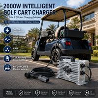 Pengisi Daya Baterai Cepat 67.2V 30A untuk Baterai Lithium Ion Mobil Golf Listrik, Forklift, dan Mesin Pencuci Lantai