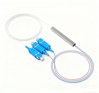 FTTH Mini Tube Fiber PLC Splitter con 1 X8 Way SC/UPC Connector Cables de comunicación Producto