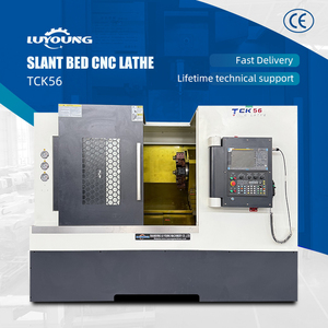 Tornio CNC a torretta inclinata a 12 stazioni MARCH EXPO TCK56 di alta qualità cinese, in promozione - Product Image 1