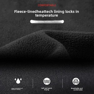 Ropa interior térmica <span class=keywords><strong>para</strong></span> hombre con forro polar Long Johns Base Layer Shirts Pant <span class=keywords><strong>para</strong></span> clima frío de invierno - Product Image 5