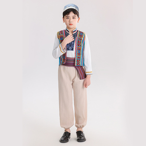 Serbia Costume ragazza danza rossa Folk Costume bambini Serbia <span class=keywords><strong>abbigliamento</strong></span> tradizionale - Product Image 4