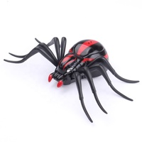 Araignée télécommandée réaliste, jouets de farces effrayantes RC, araignée électronique infrarouge pour fête ou Halloween, cadeau de blague pour enfants 9915