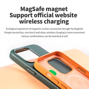 Anti-Drop ฝาครอบต้นฉบับนุ่มแม่เหล็กไร้สายชาร์จหนัง Pu <span class=keywords><strong>เคส</strong></span>โทรศัพท์สําหรับ <span class=keywords><strong>Iphone</strong></span> <span class=keywords><strong>14</strong></span> <span class=keywords><strong>Pro</strong></span> <span class=keywords><strong>Max</strong></span> - Product Image 5
