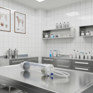 100 मिली 150 मिली पशु चिकित्सा सिरिंज 4 प्रशासन ने कुत्ते बिल्ली के लिए ड्रिप बरेट जलसेक सेट <span class=keywords><strong>60</strong></span> बूंदों/मिली टिकाऊ सुरक्षित सस्ती - Product Image 1