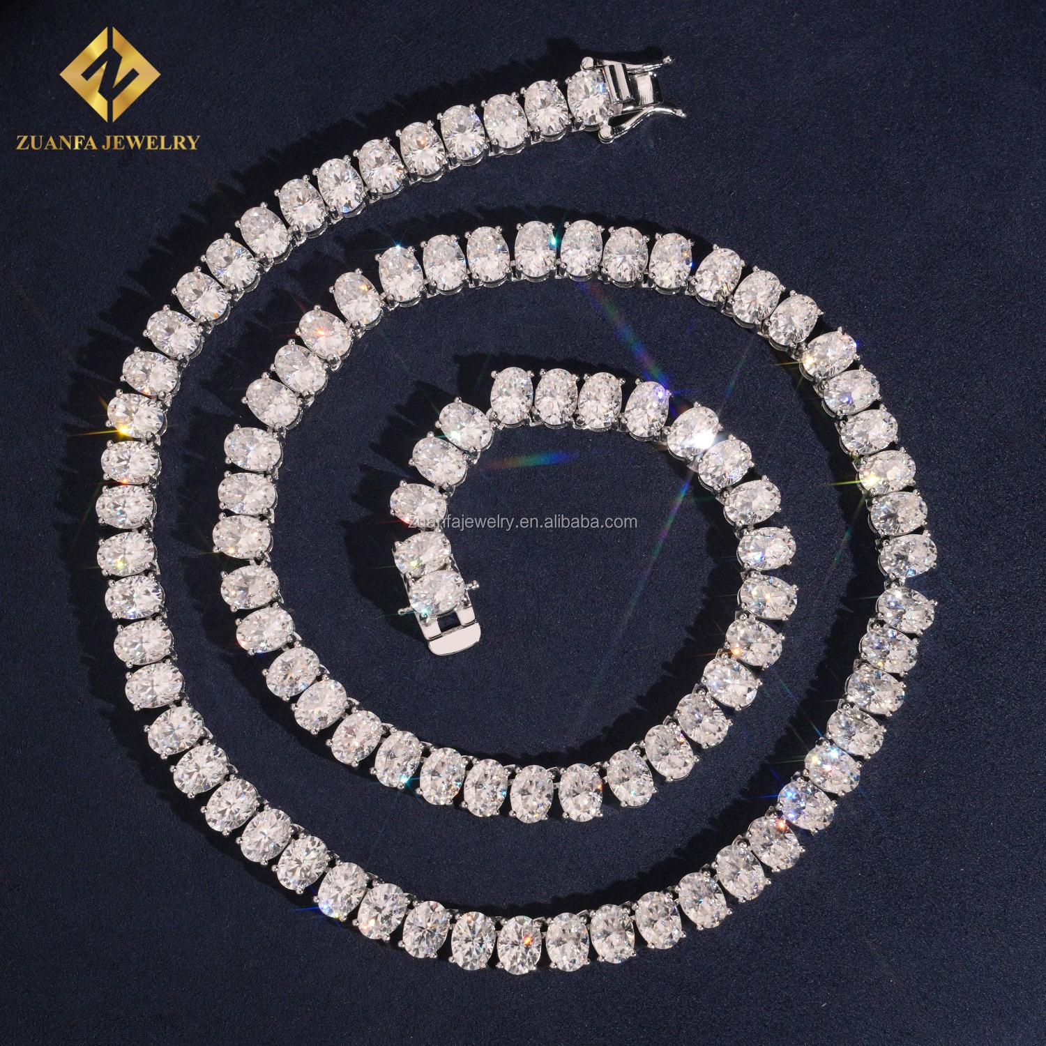 Argent + pierre principale 3*5mm