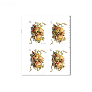 Nouvelles Étiquettes Postales Design Vintage Rose pour Mariage, Autocollants de <span class=keywords><strong>Timbres</strong></span> <span class=keywords><strong>Postaux</strong></span> pour Collection - Product Image 6