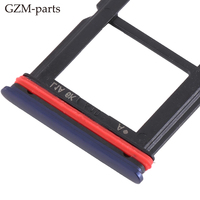 Plateau de support de lecteur de carte SIM double pour téléphone portable pour remplacement OnePlus 7