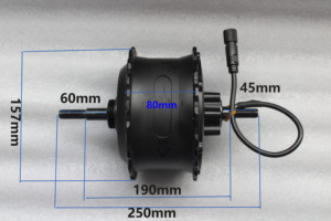 <span class=keywords><strong>Moteur</strong></span> de moyeu arrière sans balais 48V 1000W avec frein à disque, nouveau kit de conversion de vélo électrique 2026, pour vélos électriques à pneus larges - Product Image 3