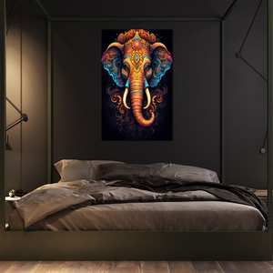 Vetro temperato Extra Large stampa indù decorazione <span class=keywords><strong>da</strong></span> <span class=keywords><strong>parete</strong></span> arte decorazioni <span class=keywords><strong>da</strong></span> <span class=keywords><strong>parete</strong></span> stampa vetro - Product Image 3