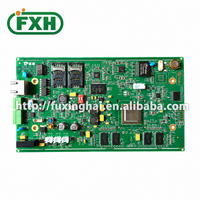 Fabricant OEM de cartes PCBA de contrôle industriel de marque FXH, service d'assemblage de cartes PCB/PCBA personnalisées en gros, échantillons, carte de circuit électronique verte