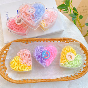 BELLEWORLD-<span class=keywords><strong>lazos</strong></span> <span class=keywords><strong>para</strong></span> el pelo de TPU <span class=keywords><strong>para</strong></span> niños, bandas elásticas de goma <span class=keywords><strong>para</strong></span> el pelo de estilo japonés, caja de corazón, color caramelo, fábrica <span class=keywords><strong>2022</strong></span> - Product Image 4