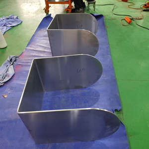 Fabrication de tôles en acier inoxydable directement en usine, traitement métallique sur mesure, découpe laser, soudage, assemblage de pièces - Product Image 2