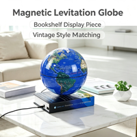 Support de livre en forme de globe à lévitation magnétique HCNT, globe à lévitation magnétique pratique pour les fournitures éducatives et les cadeaux