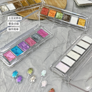 2024 nouveau Style Nail Art pâte poudre solide OEM Service Chrome <span class=keywords><strong>crème</strong></span> Palette d'ongles - Product Image 5