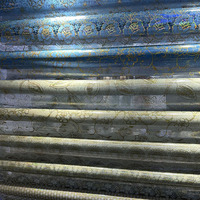 Couverture de table en PVC transparent de conception imprimée au laser doux de haute qualité pour la protection de la table