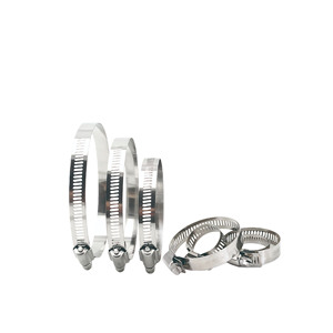 Ống kẹp 304 thép không gỉ b-loại Worm Gear Hose kẹp q676b Metric DIN/En Tiêu chuẩn chống ăn mòn bền - Product Image 5