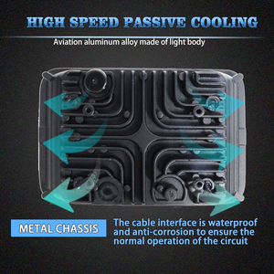 MOXI Đèn Pha Ô Tô LED 4*6Inch Thiết Kế Mới Đèn Xe 45W Đèn Pha LED Vuông 5Inch Cho Ô Tô Thông Dụng - Product Image 4