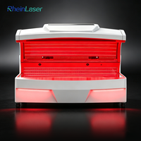 Lit de luminothérapie motorisé avancé pour tout le corps avec technologie LED multi-longueurs d'onde 633nm 810nm 850nm 940nm