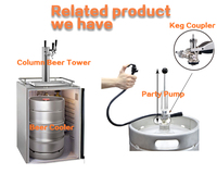Fût à bière PERA TJ037B en acier inoxydable 304 (capacités de 5L à 60L)