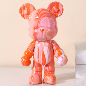 Kit de création d'ours fluide DIY, art 3D complet en PVC, objet de collection pour enfants de 4 à 6 ans, fabriqué au Zhejiang - Product Image 3