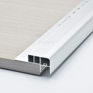 Profilé <span class=keywords><strong>de</strong></span> bordure d'<span class=keywords><strong>escalier</strong></span> en aluminium extrudé, finition argent mat anodisé, <span class=keywords><strong>avec</strong></span> <span class=keywords><strong>LED</strong></span>, fourni par une usine d'extrusion d'aluminium. - Product Image 4