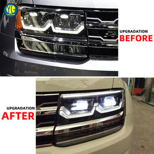 YU GUANG pour <span class=keywords><strong>Volkswagen</strong></span> Atlas S SE 2017 2020 USA Mise à niveau des phares VW Atlas <span class=keywords><strong>Allspace</strong></span> Version SEL Phare LED complet Phare avant - Product Image 3