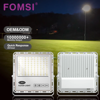 Reflector LED de Aluminio FOMSI IP67 a Prueba de Agua de 50W-600W, Disipación de Calor Eficiente, Luz de Alta Luminosidad para Exteriores, para Estadios