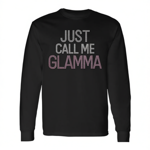 Maglietta a maniche lunghe Just Call Me Glamma per nonne - Product Image 2