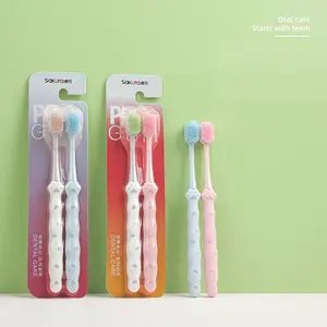 クリエイティブデザインかわいい子供の歯ブラシカスタマイズされた猫の爪の形をした歯ブラシ赤ちゃんの歯ブラシ