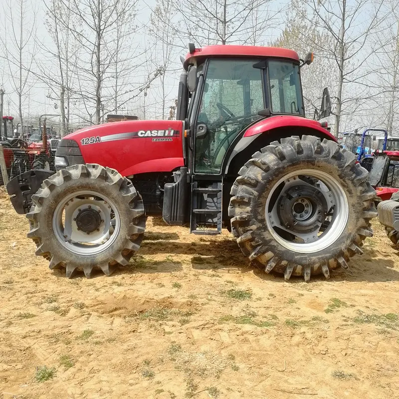 Trattori usati CNH case farmall 125A 125hp 4 x4wd macchine e attrezzature agricole tracteur agricole massey ferguson trattori