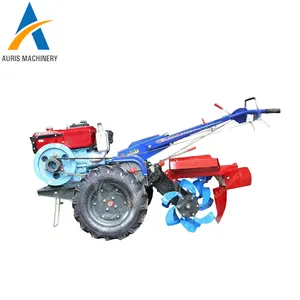 Farming Soil Portable Hand Operating Type Micro Tillage Ploughing Machine Power Tiller Farm Cultivator Agricultural Gasoline 58