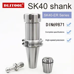 Độ chính xác cao sk40 din69871 CNC giữ công cụ với er111620 25 32 <span class=keywords><strong>Collet</strong></span> <span class=keywords><strong>Chuck</strong></span> jt50sk50 cho máy phay - Product Image 2