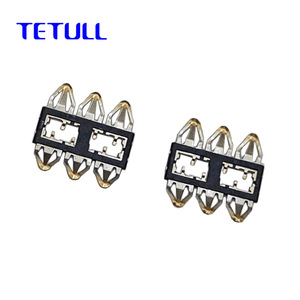 20-контактный разъем 2-в-1 для NANO SIM*2+TF-карт, выбор из 2 из 3, центральный фиксатор-защелка - Product Image 4