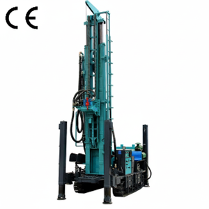 เครื่องขุดเจาะหินแบบพกพาลึก220เมตรเครื่องขุดเจาะบ่อน้ำลึก1000เมตรเครื่องเจาะบ่อน้ำลึกแท่นขุดเจาะน้ำ - Product Image 1