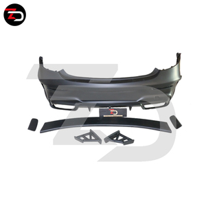 Kit Carrozzeria Stile Largo PD per <span class=keywords><strong>Mercedes</strong></span> Classe <span class=keywords><strong>C</strong></span> <span class=keywords><strong>W205</strong></span> Coupé C63 C200 C300 con Cofano in Vetro, Grande Successo 2016-2019 - Product Image 6