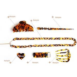 قلادة نسائية من الأسيتات من الراتينج بسلسلة عصرية لعام 2022 من إكسسوارات الرقبة المخصصة للنساء - Product Image 4