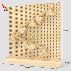 Juguetes Educativos de Madera para Montar en la Pared, Tablero de Actividades con Música, Venta al Por Mayor - Product Image 3
