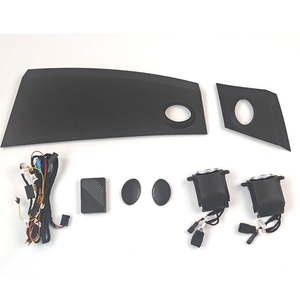 Decoración de instrumentos de coche para <span class=keywords><strong>Audi</strong></span> <span class=keywords><strong>A6</strong></span> A7 C8 2019-luz de tablero con 32 colores LED de elevación Tweeter piezas de altavoz electrónica - Product Image 1