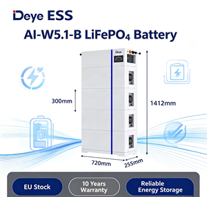 ชุด200ah 100AH 20KW 48โวลต์51.2โวลต์สำหรับคลังสินค้าในยุโรป AI-W5.1-B แบตเตอรี่ลิเธียม Lifepo4ก้อนแบตเตอรี่ - Product Image 1