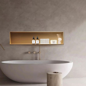 Niches de <span class=keywords><strong>douche</strong></span> à <span class=keywords><strong>LED</strong></span> étanches, PVD, acier inoxydable 304, étagère de <span class=keywords><strong>douche</strong></span> à encastrer, <span class=keywords><strong>niche</strong></span> murale - Product Image 4