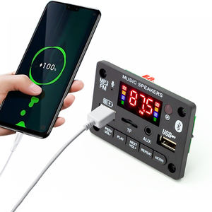 บอร์ดถอดรหัส MP3เครื่องขยายเสียง800W บอร์ด2*40W 8-20V เครื่องเล่นในรถยนต์ BT5.0โมดูลบันทึกแบบ USB วิทยุ FM AUX พลาสติก WAV lossless - Product Image 5