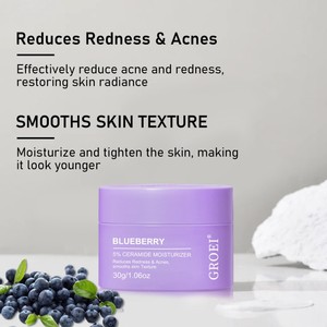Frutta naturale + estratto di mirtillo raccolto Anti rughe idratante Anti Anti Acne lisciante crema per il viso lozione per le donne - Product Image 3