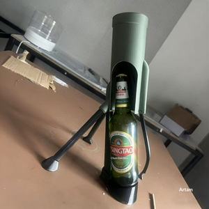 Ouvre-bouteille de <span class=keywords><strong>mortier</strong></span> de bouteille de bière Lanceur de bouchon tactique de style <span class=keywords><strong>mortier</strong></span> Ouvreur automatique Accessoire de bar professionnel et décor de bureau - Product Image 4
